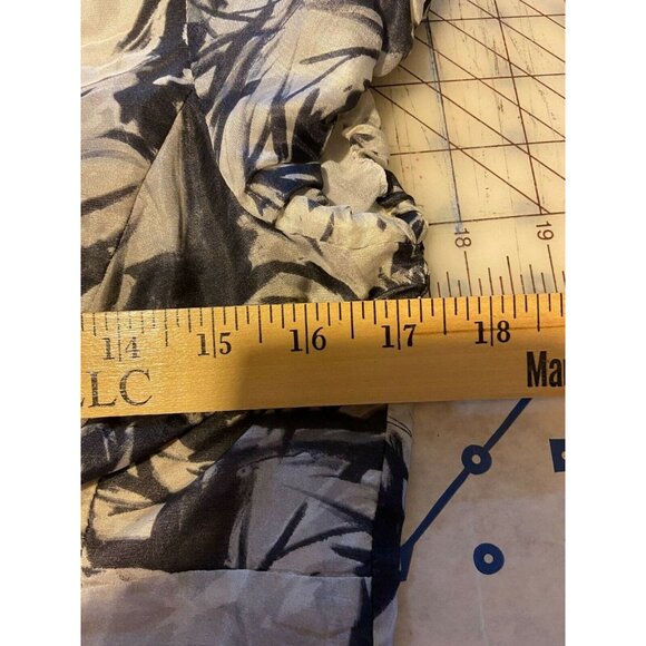 #3536 VTG Womens silk blouse size 36 - Picture 10 of 11